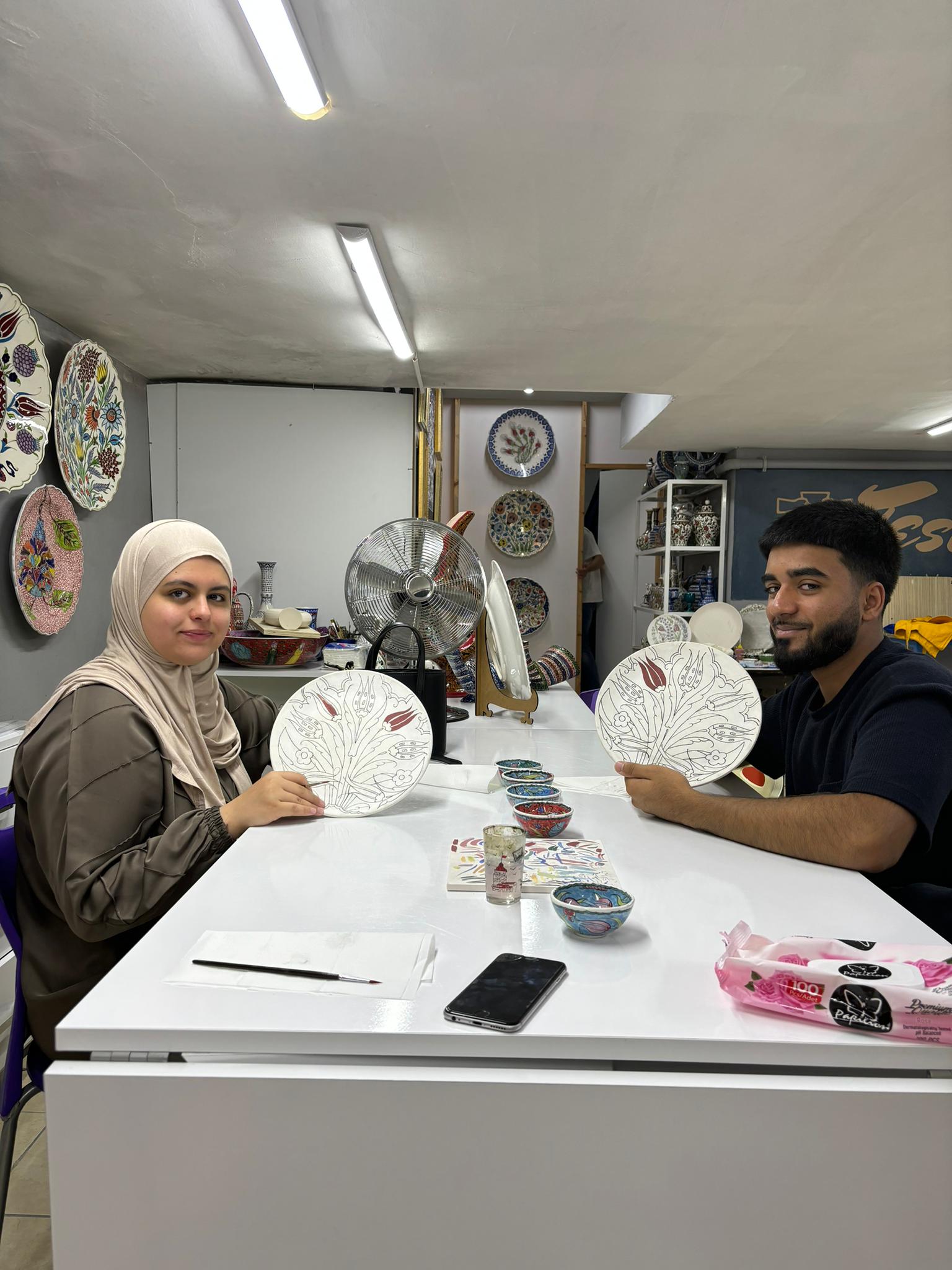 Istanbul Mosques and Tile Art Workshop Experience